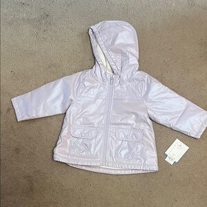 Carter's Lilac Lined Rain Jacket new with tag - 24M